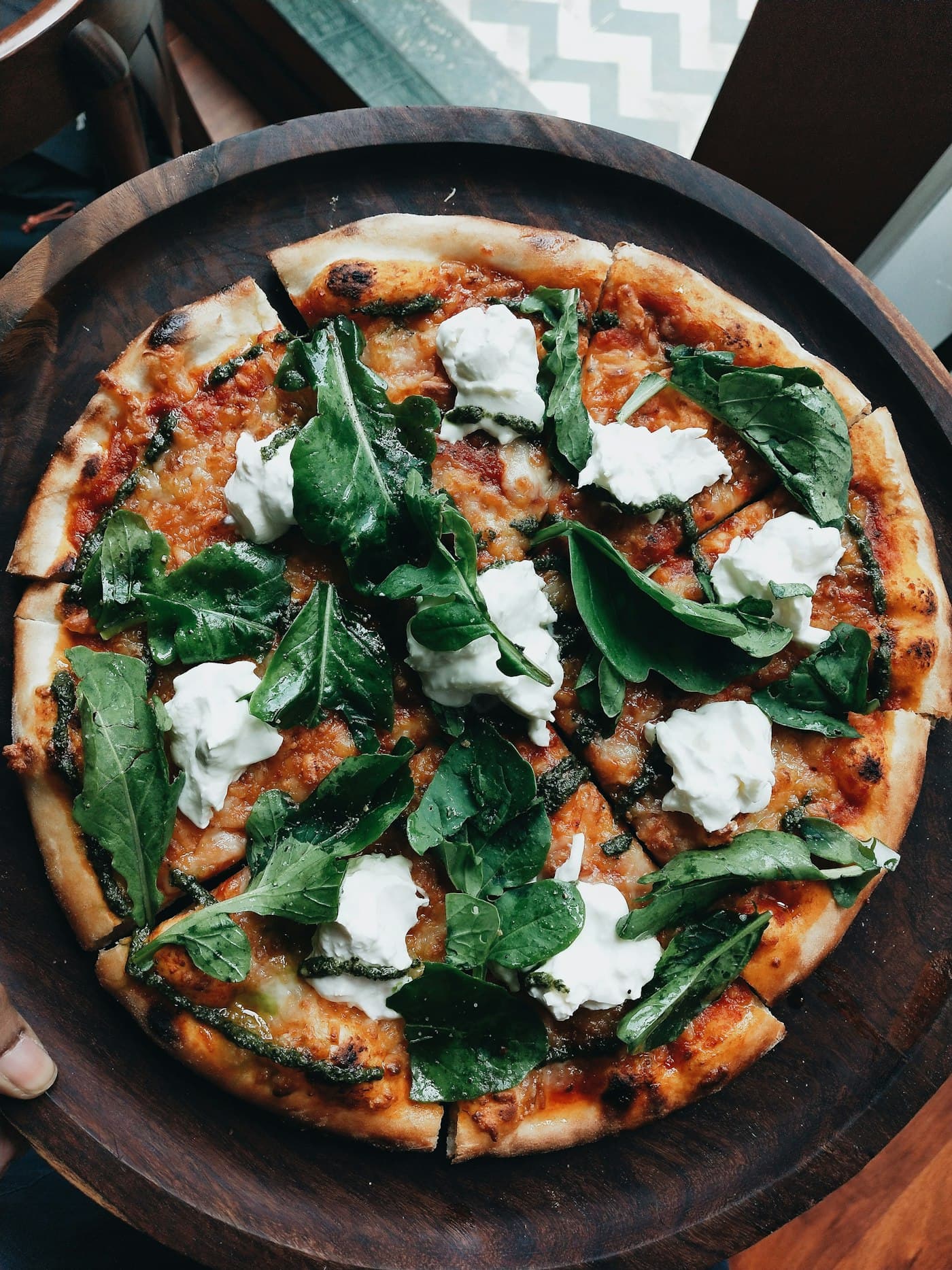 Pizza Caprese di Búfala